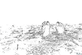 पोहणे मुद्रित करण्यायोग्य रंगीत पृष्ठे